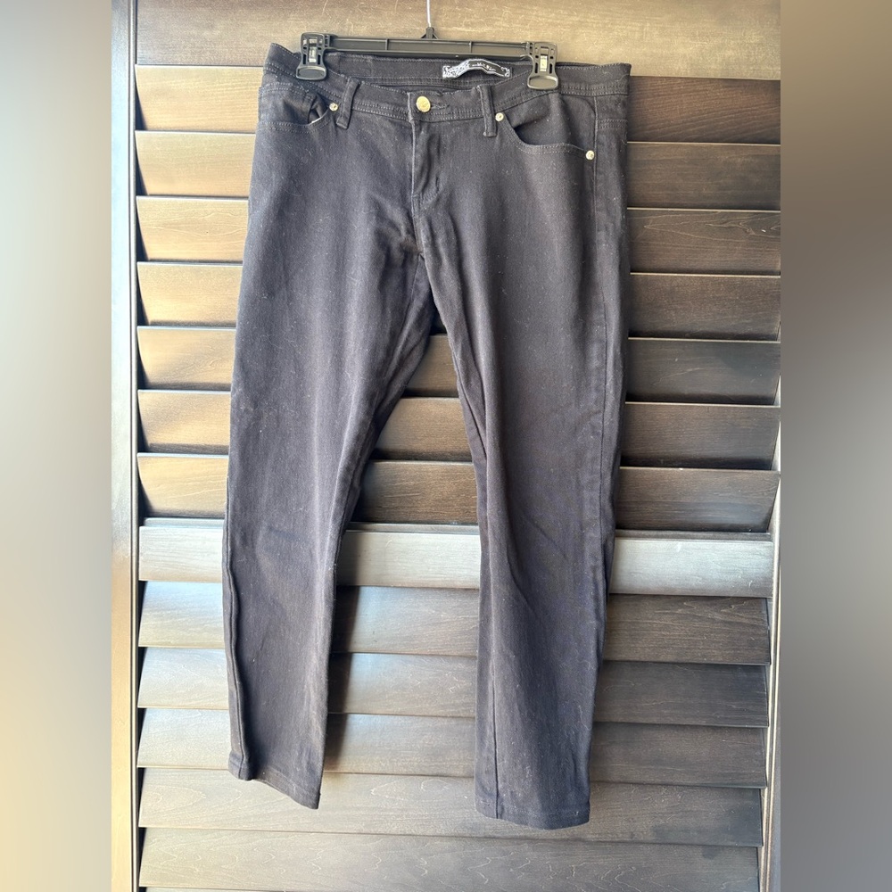 U-51 black Cotton jeans size 11/12